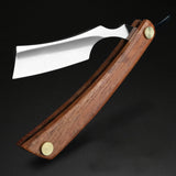 1p Cut Throat Straight Razor Wood Professional Barber Razor