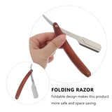 Hand Squeegee Metal Spatula Straight Razor