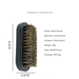 Eco Friendly Boar Bristle Brush For Men